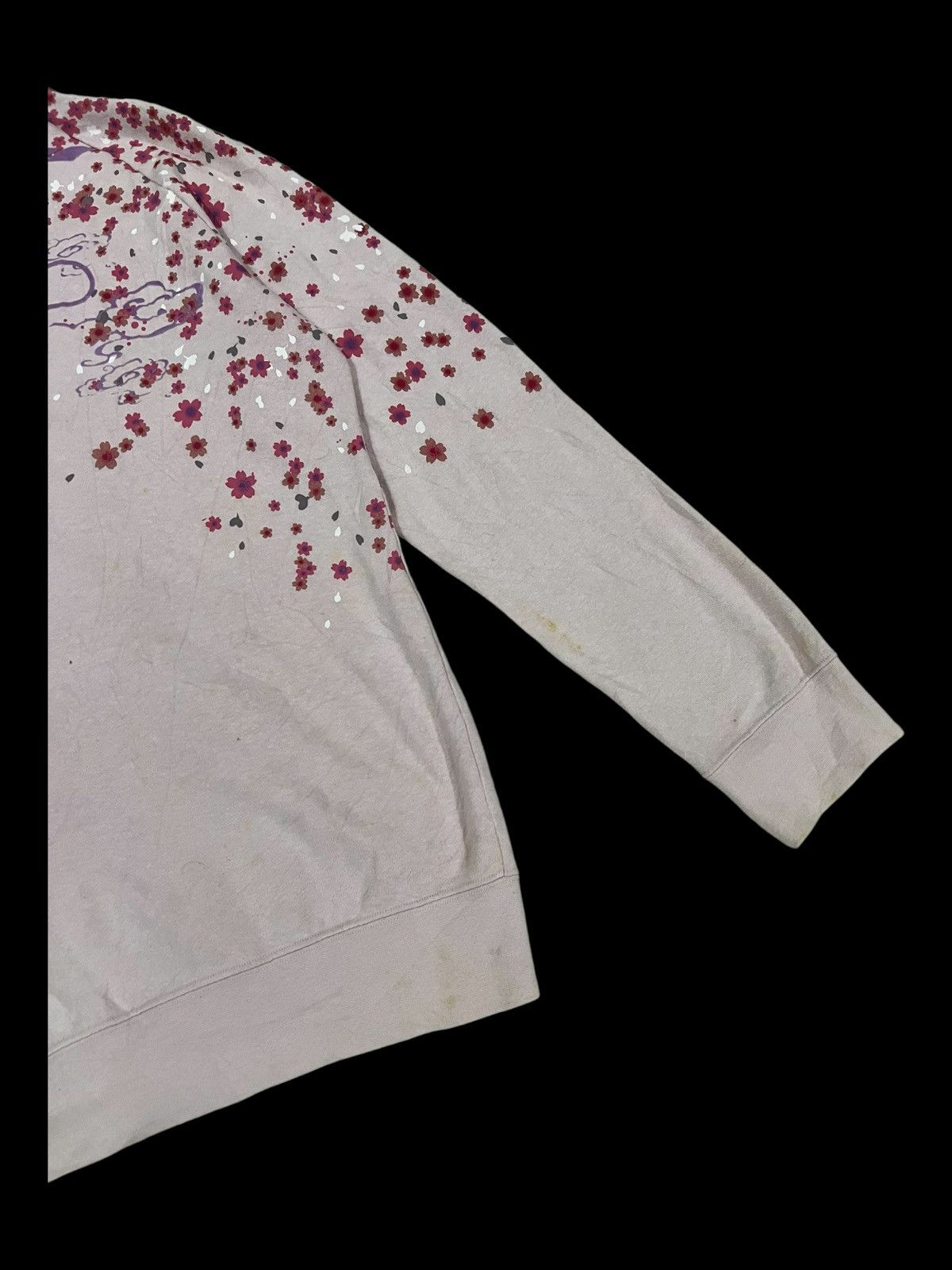 Karakuri Tamashii RARE TKM 🇯🇵 Dragon & Sakura Printed Sukajan Hoodie Sweater Size US M / EU 48-50 / 2 - 7 Thumbnail