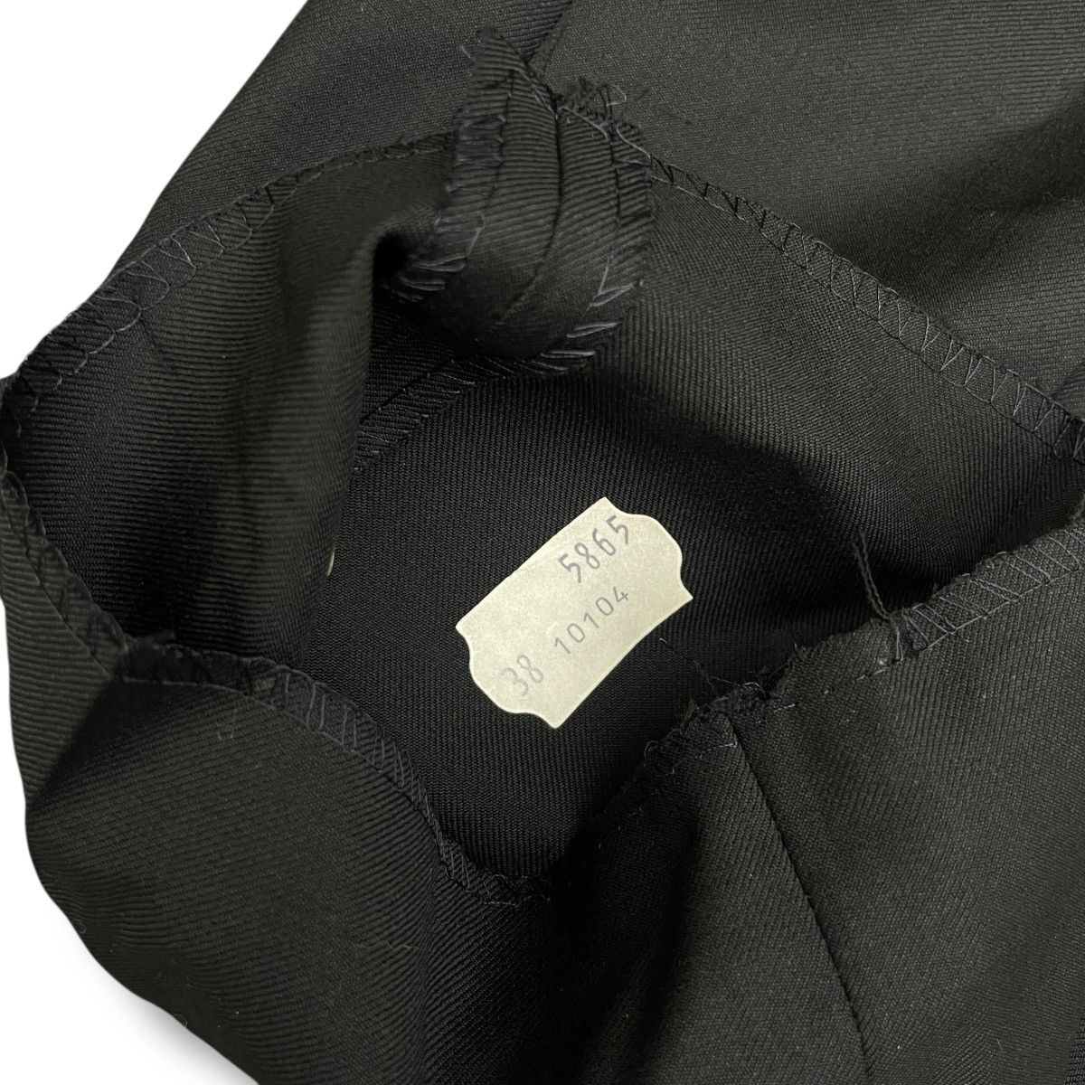 Thierry Mugler RARE Thierry Mugler Wool Long Slim-fit Trousers Black Size US 28 / EU 44 - 7 Thumbnail