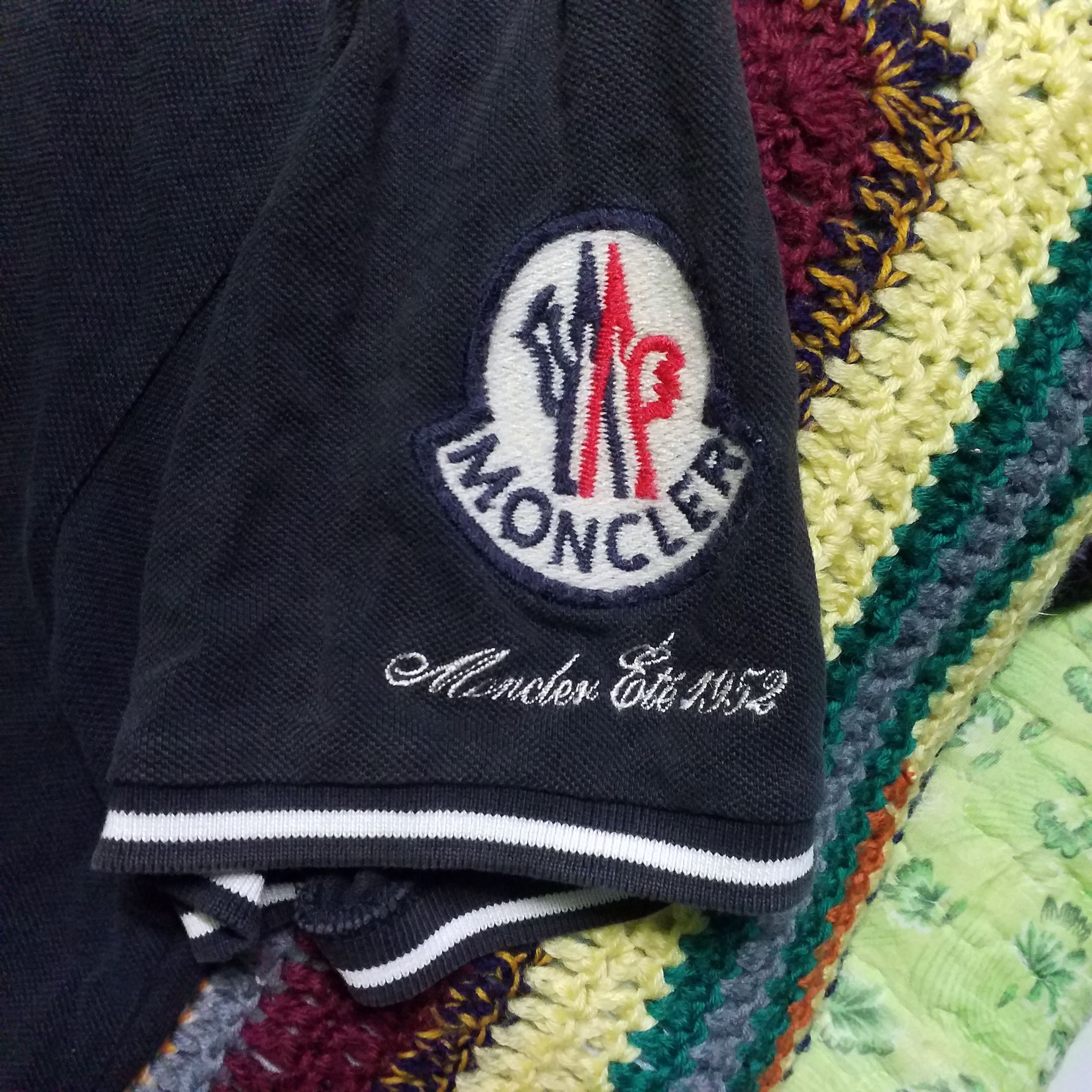 Moncler MONCLER POLO SHIRT Size US L / EU 52-54 / 3 - 1 Thumbnail