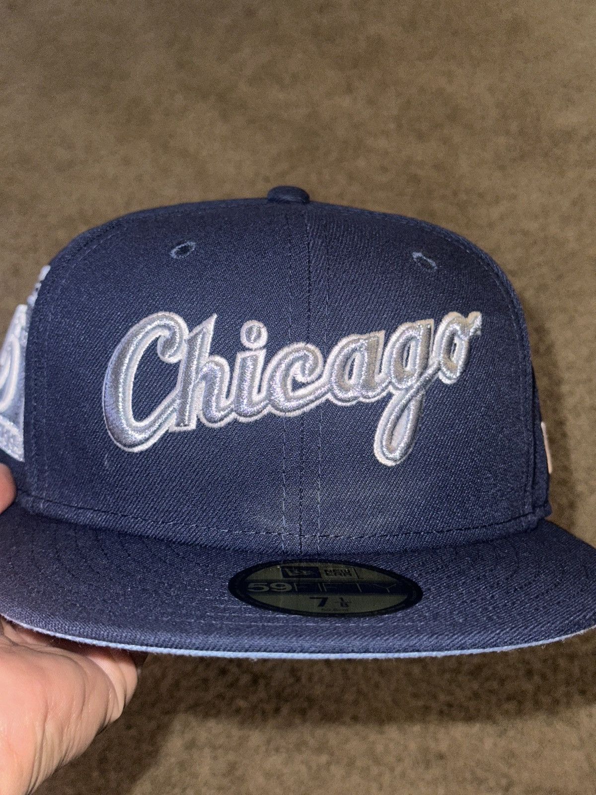 Hat Club × MyFitteds × New Era HAT CLUB Chicago White Sox 95th Anniv. Side Patch Size 7 1/8 Size ONE SIZE - 2 Thumbnail