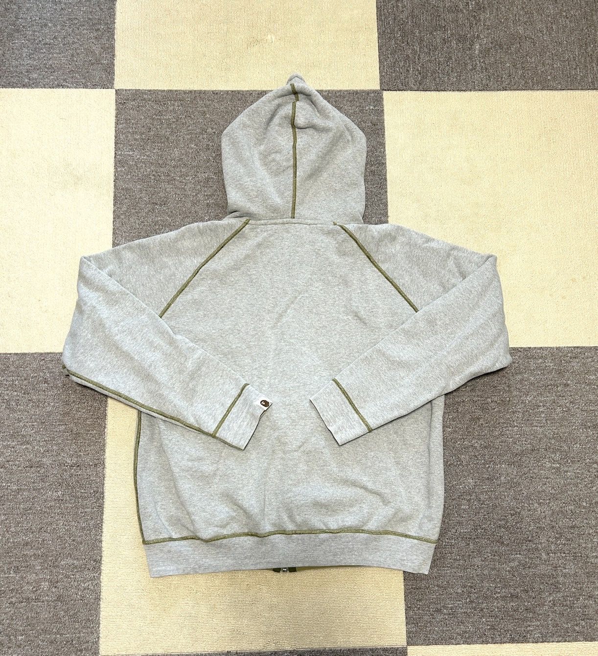 Bape Bape Reversible Green Camo Spell Out Hoodie Size US M / EU 48-50 / 2 - 3 Thumbnail