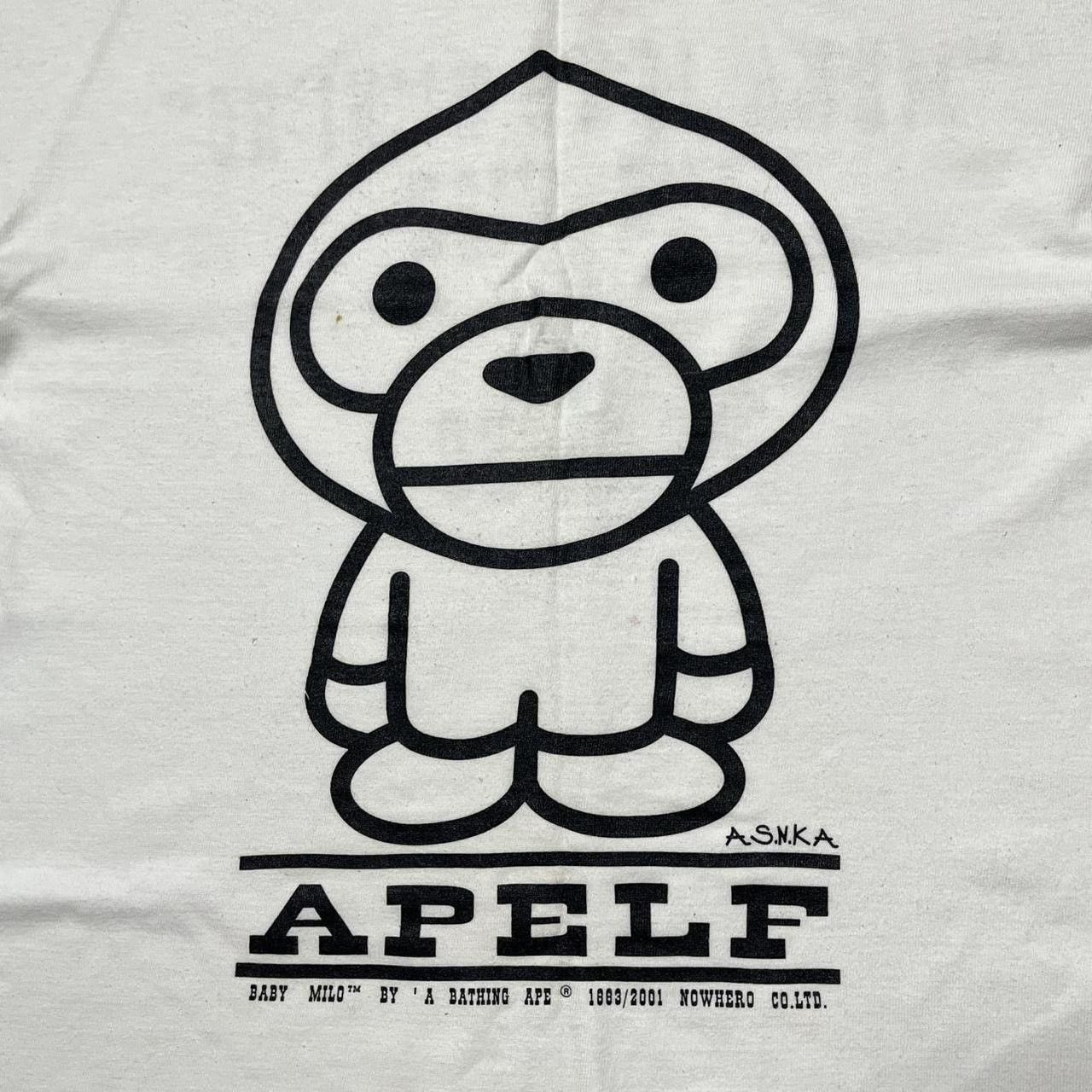 Bape RARE nigo era bape character tee Size US M / EU 48-50 / 2 - 3 Thumbnail