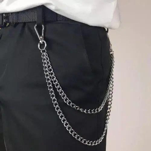 Jewelry Layered Chain Keychain Size ONE SIZE - 1 Thumbnail