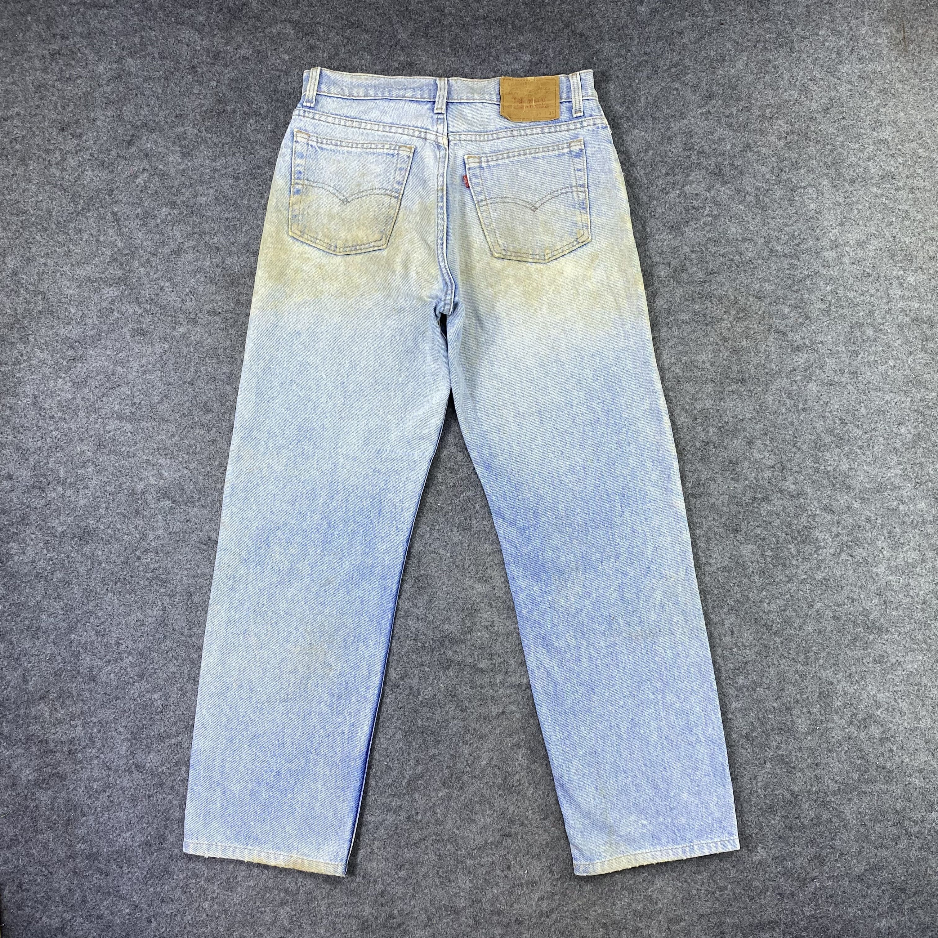 Levi's × Vintage Vintage Levi's 510-0217 Distressed Blue Wash Jeans-J1175 Size US 32 / EU 48 - 3 Thumbnail