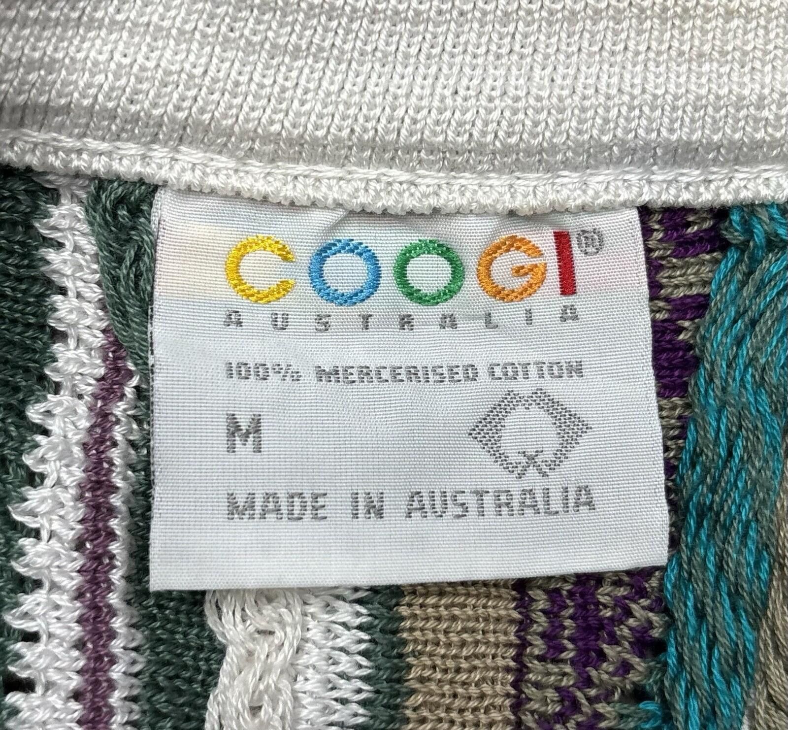 Coogi Coogi Sweater Mens Medium 3D Knit Mercerized Cotton 90s Size US M / EU 48-50 / 2 - 2 Thumbnail