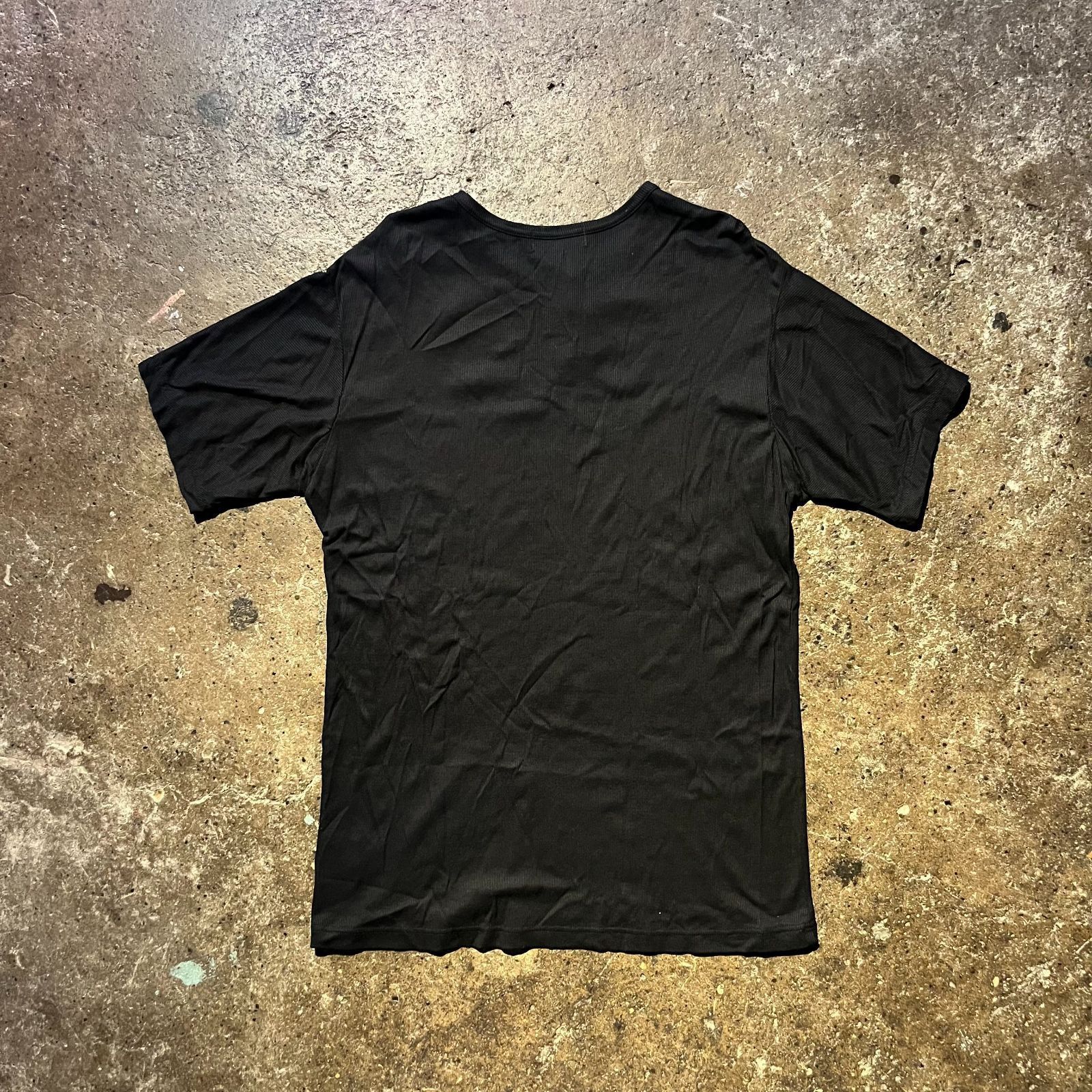 Yohji Yamamoto Pour Homme Henley Shoulder Eyelet Tee Size US L / EU 52-54 / 3 - 2 Thumbnail