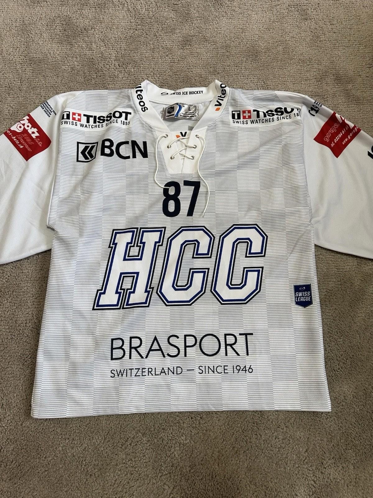 Other HC LA CHAUX DE FONDS HOCKEY SHIRT JERSEY OCHSNER #Schnegg Size US L / EU 52-54 / 3 - 2 Thumbnail