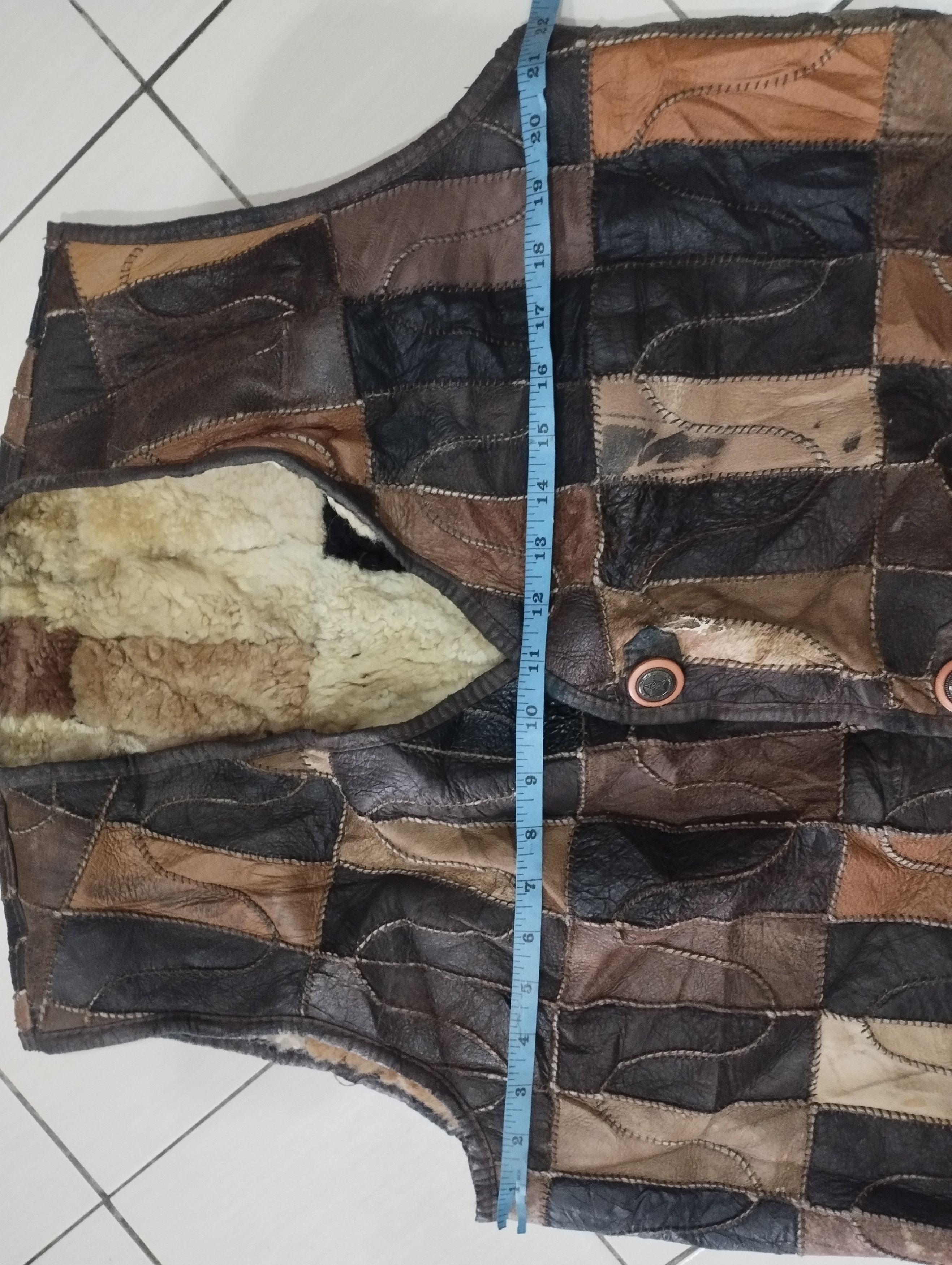 Le Grande Bleu (L.G.B.) × Vintage West patchwork vintage Size US L / EU 52-54 / 3 - 2 Thumbnail