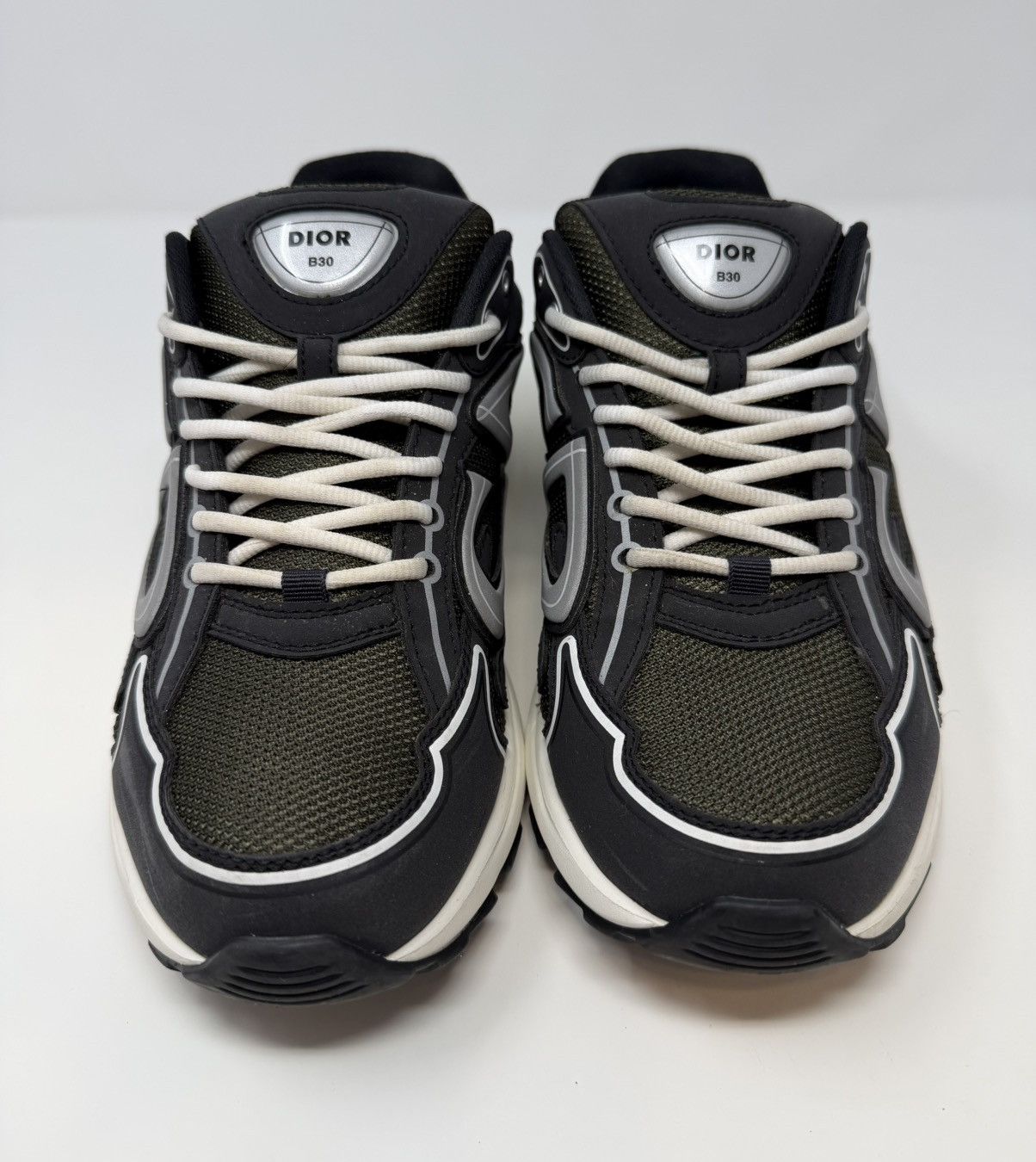 Dior Dior B30 Sneaker Green/Black Size US 10 / EU 43 - 2 Thumbnail