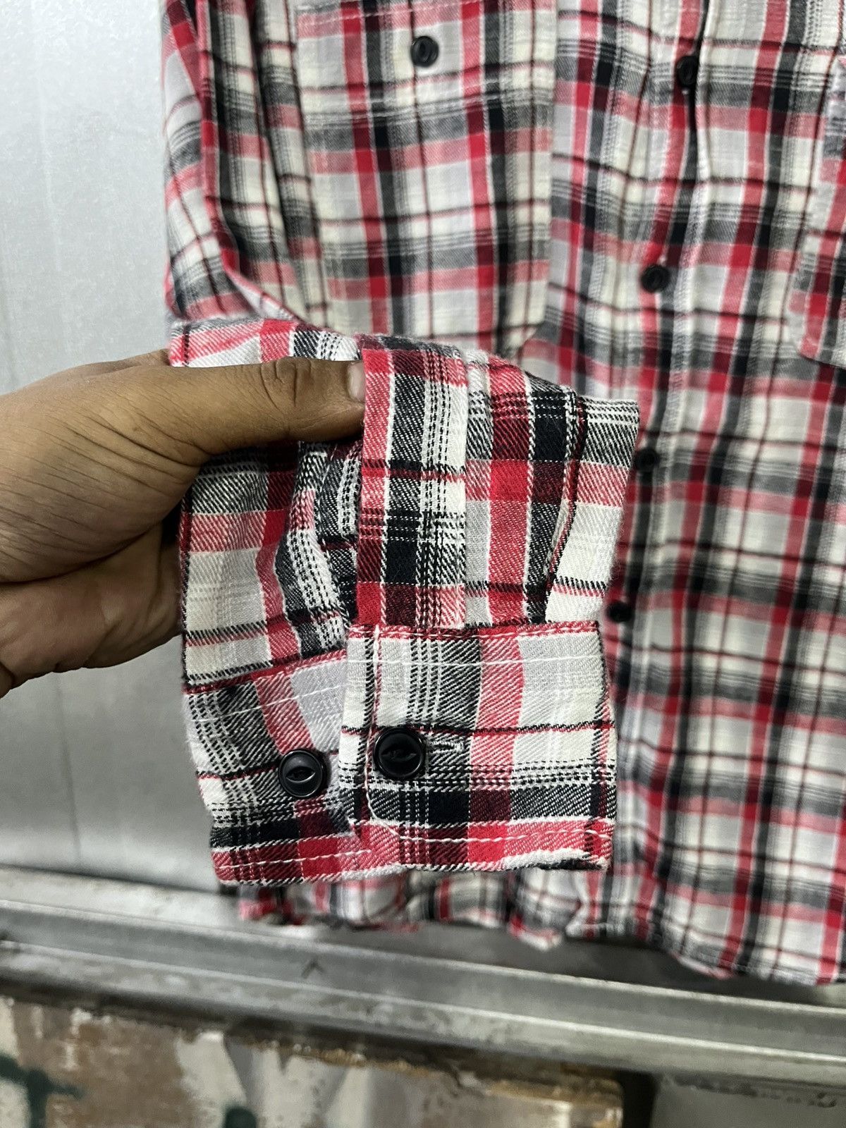 Dickies Dickies checkered double pocket button shirt flannel Size US M / EU 48-50 / 2 - 4 Thumbnail