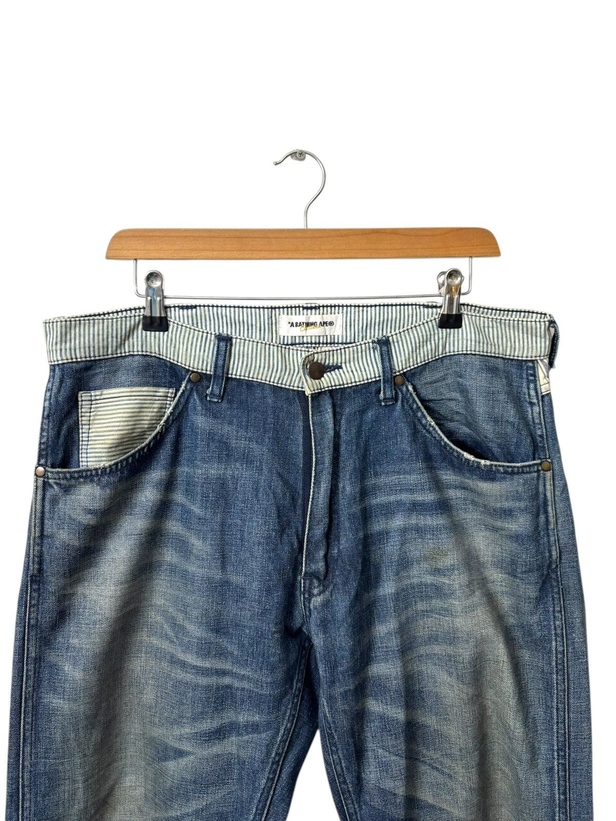 Bape Vintage BAPE Jeans Size US 36 / EU 52 - 3 Thumbnail