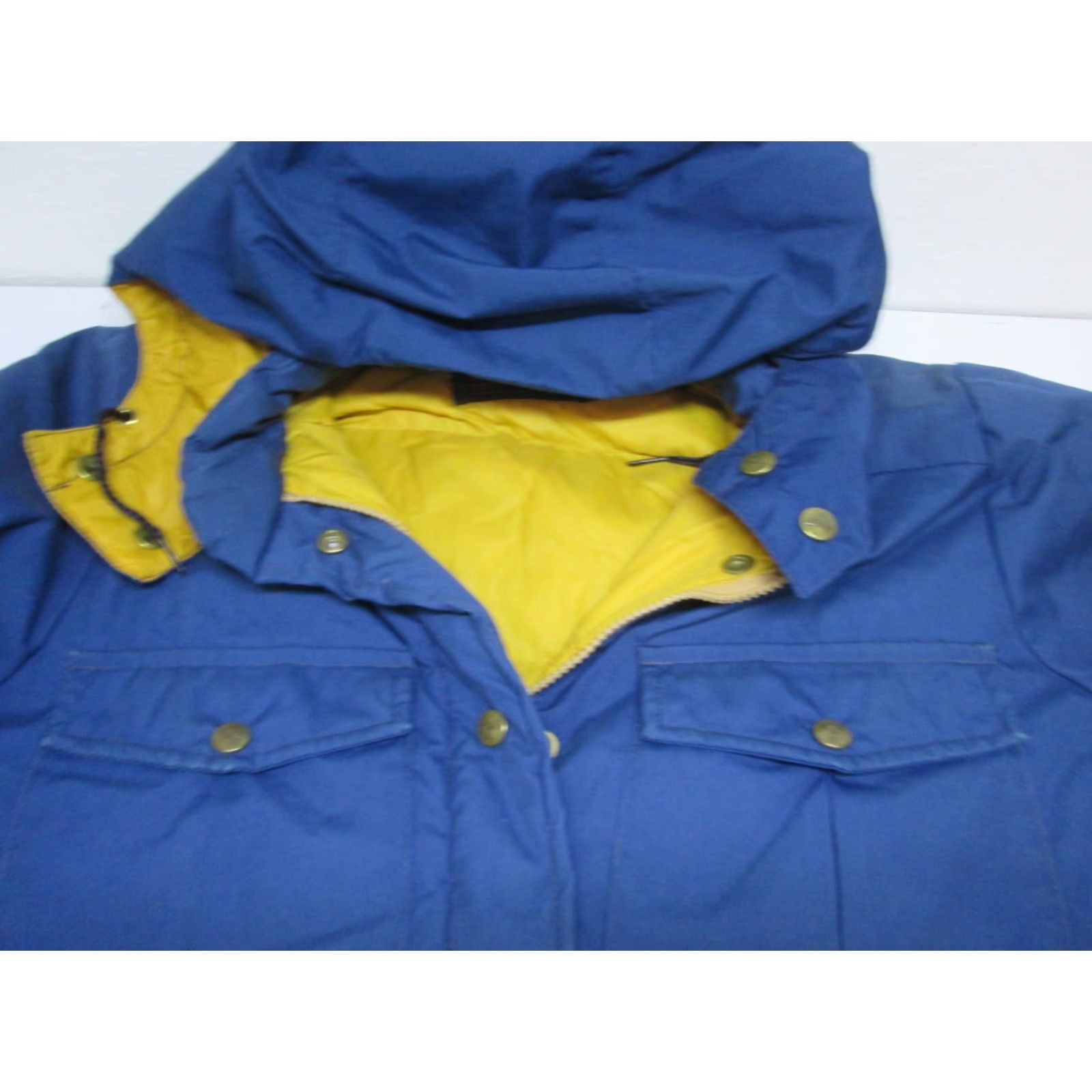 Eddie Bauer Eddie Bauer Womens Parka Jacket Blue Goose Down Insulated Vintage M Size Pockets Solid Down Regular Sleeve Long Wool? Size M / US 6-8 / IT 42-44 - 4 Thumbnail