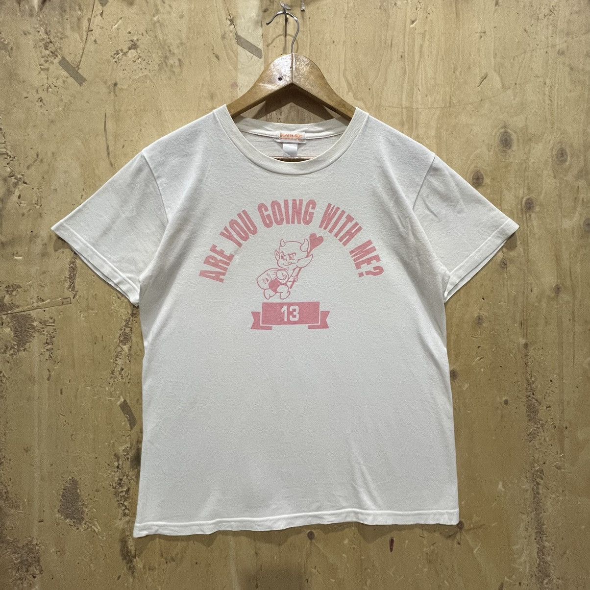 image of Vintage Japanes Beam Boys in White, Men's (Size Small)