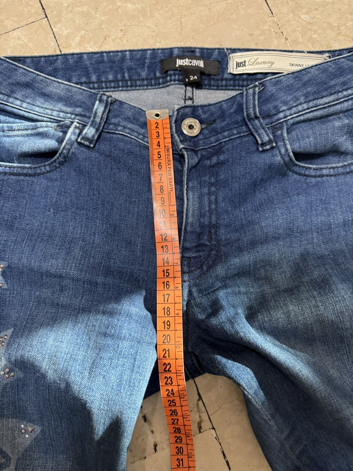 Roberto Cavalli ROBERTO CAVALLI Jeans Size 22" - 10 Thumbnail