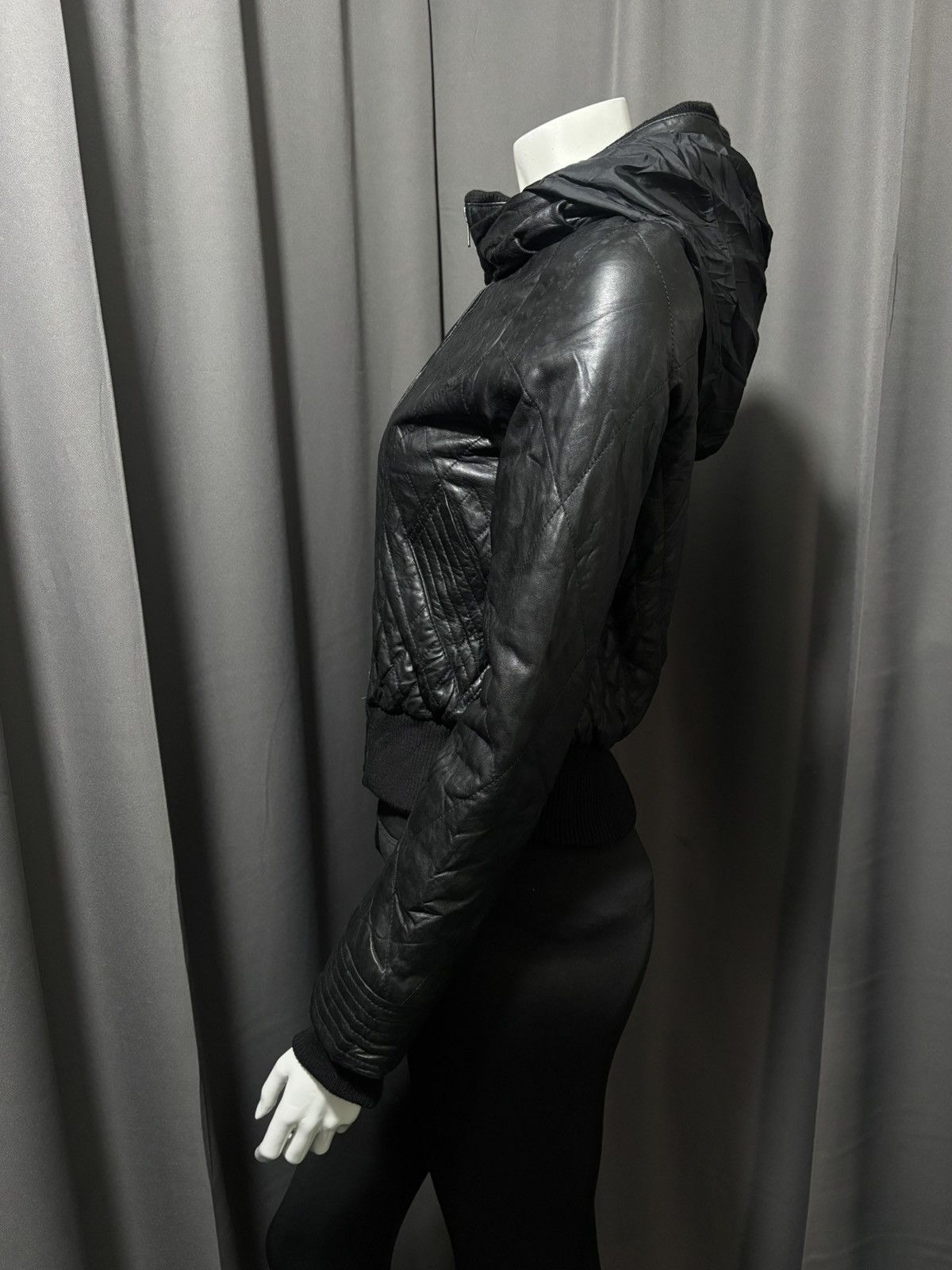 Enchantment 2000s- Enchantment? -Bono Quilted Leather Jacket Size S / US 4 / IT 40 - 5 Thumbnail