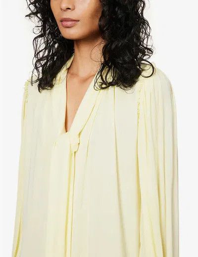 Loewe o1y1025 Mini Dress in Yellow Size M / US 6-8 / IT 42-44 - 2 Thumbnail