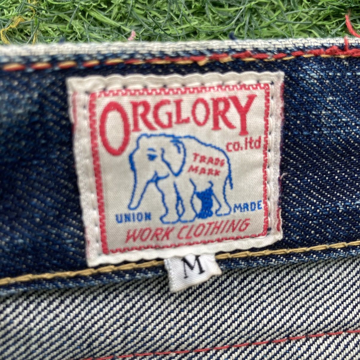 Or Glory × Vintage VINTAGE DISTRESSED OR GLORY UNION MADE JEANS Size US 32 / EU 48 - 14 Thumbnail