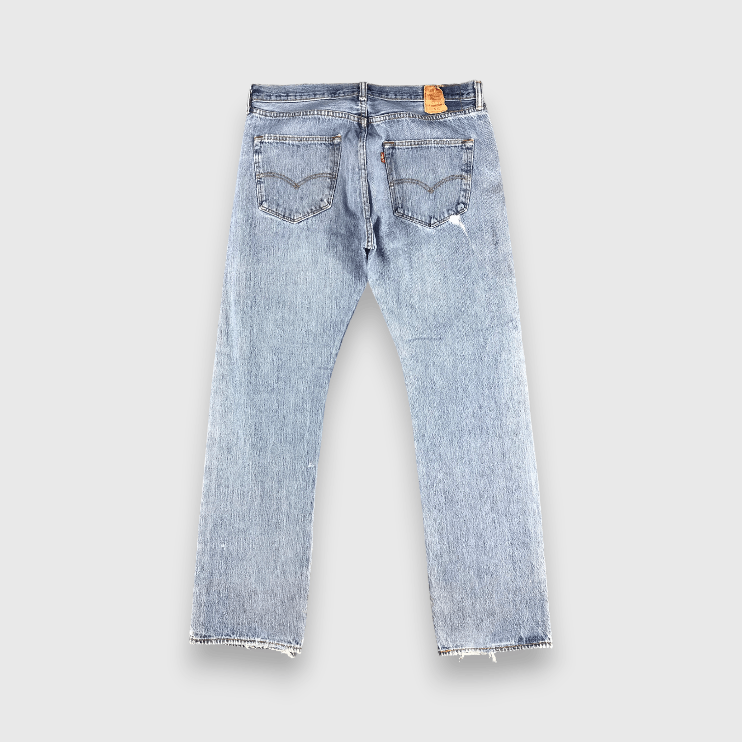 Levi's Vintage Blue Wash Levis 501 Jeans-J1988 Size US 37 - 2 Thumbnail