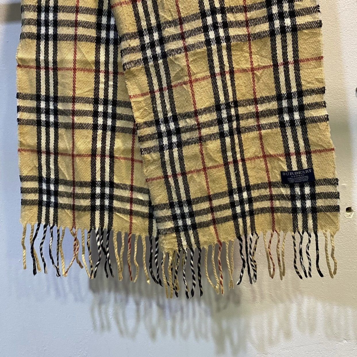 Burberry Combo 3 Pieces Burberry London Nova Check Scarf Size ONE SIZE - 4 Thumbnail