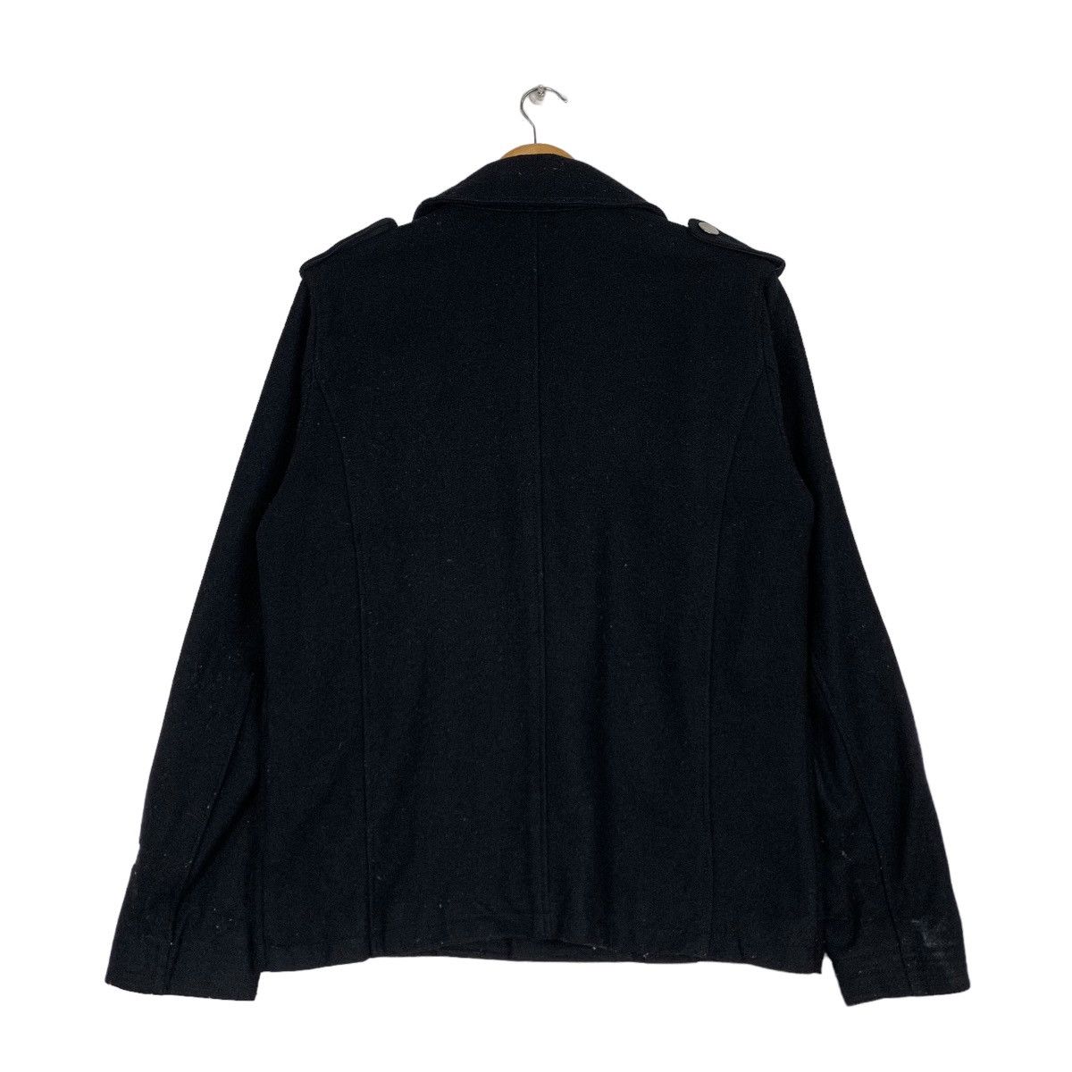 monkey time MONKEY TIME United Arrows Black Wool Jacket #0997-C44 Size US M / EU 48-50 / 2 - 7 Thumbnail