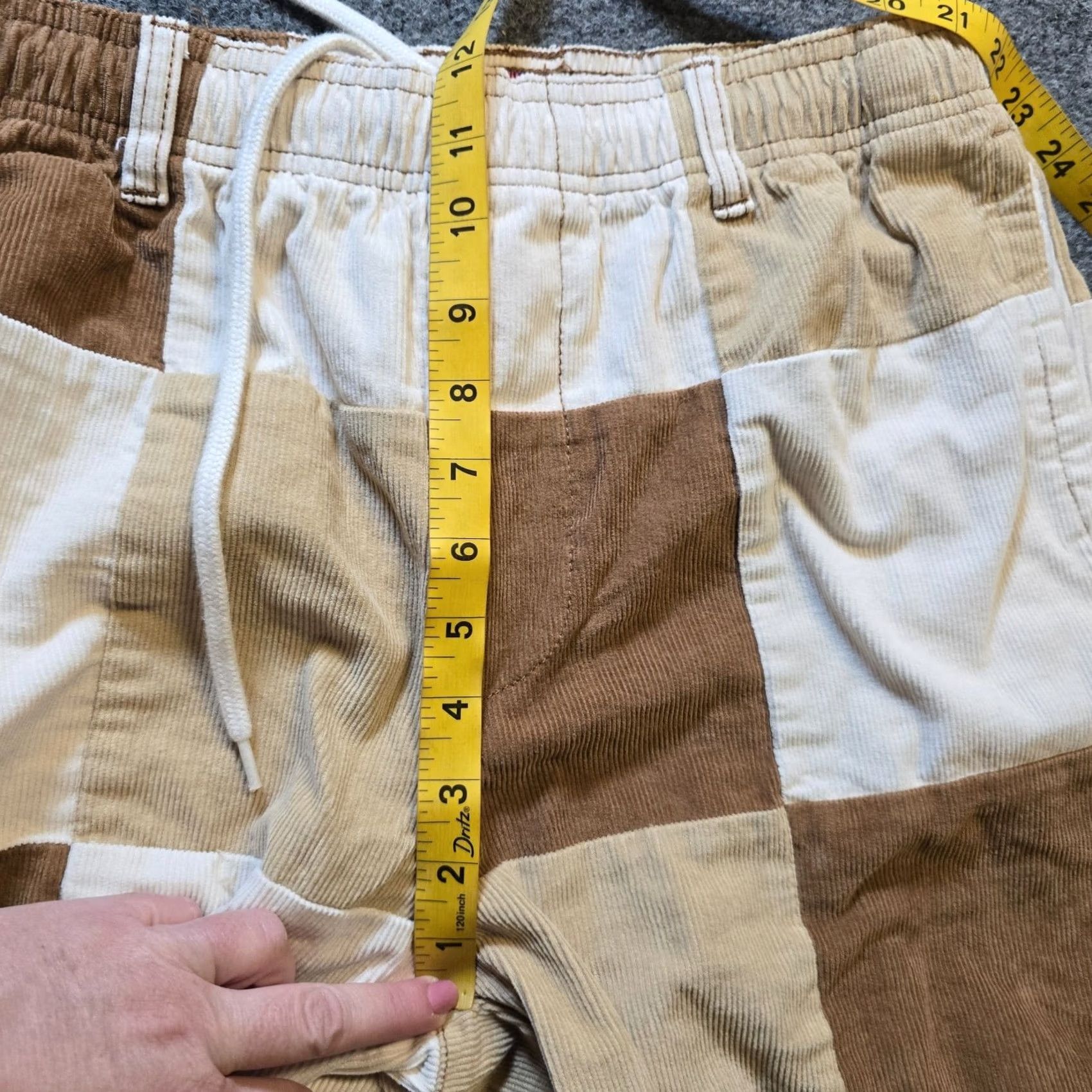 Urban Outfitters Urban Outfitters Pants Womens Medium Brown Patchwork Corduroy Straight Leg Size 32" / US 10 / IT 46 - 6 Thumbnail