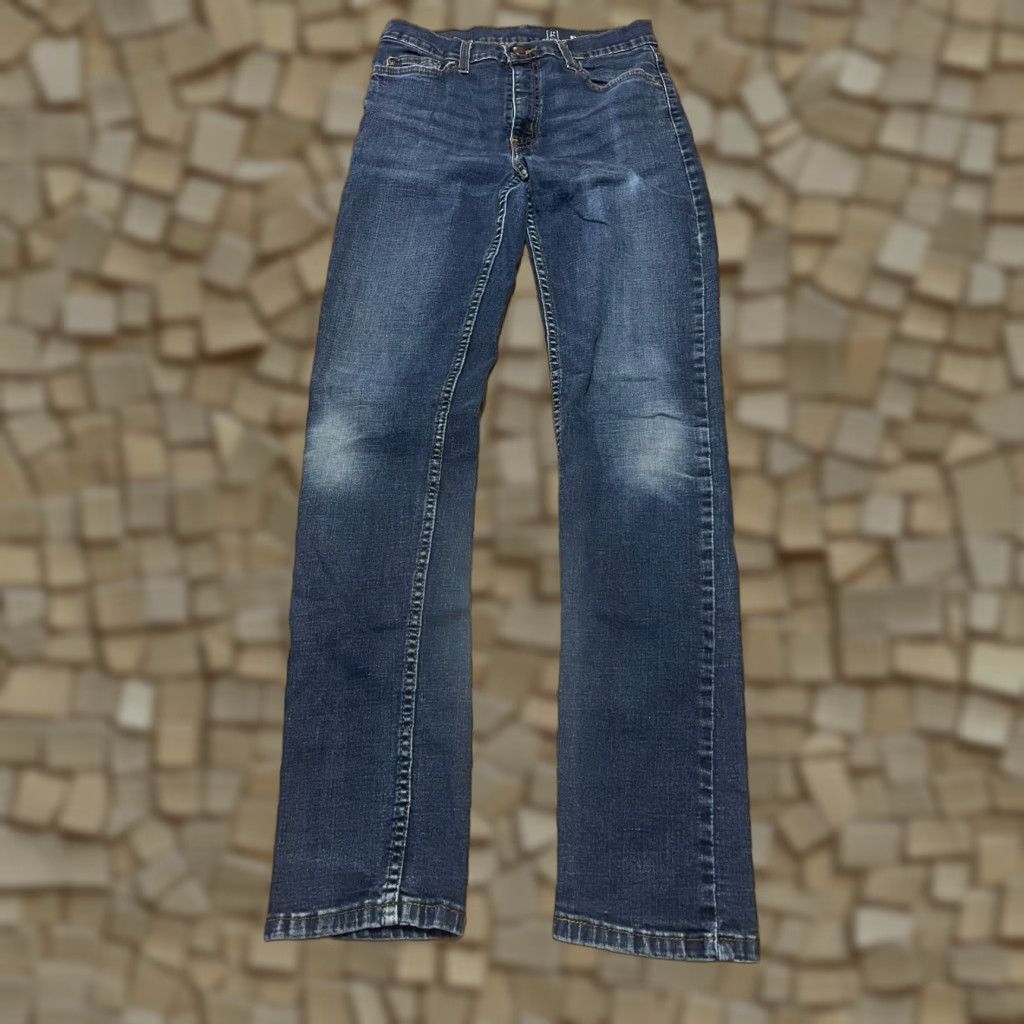 George George Jeans Men Jeans 29x32 Blue Denim Slim Pockets, Regular George, Men's, 29x32, Blue, Denim, Slim, Pockets Size US 29 - 1 Thumbnail