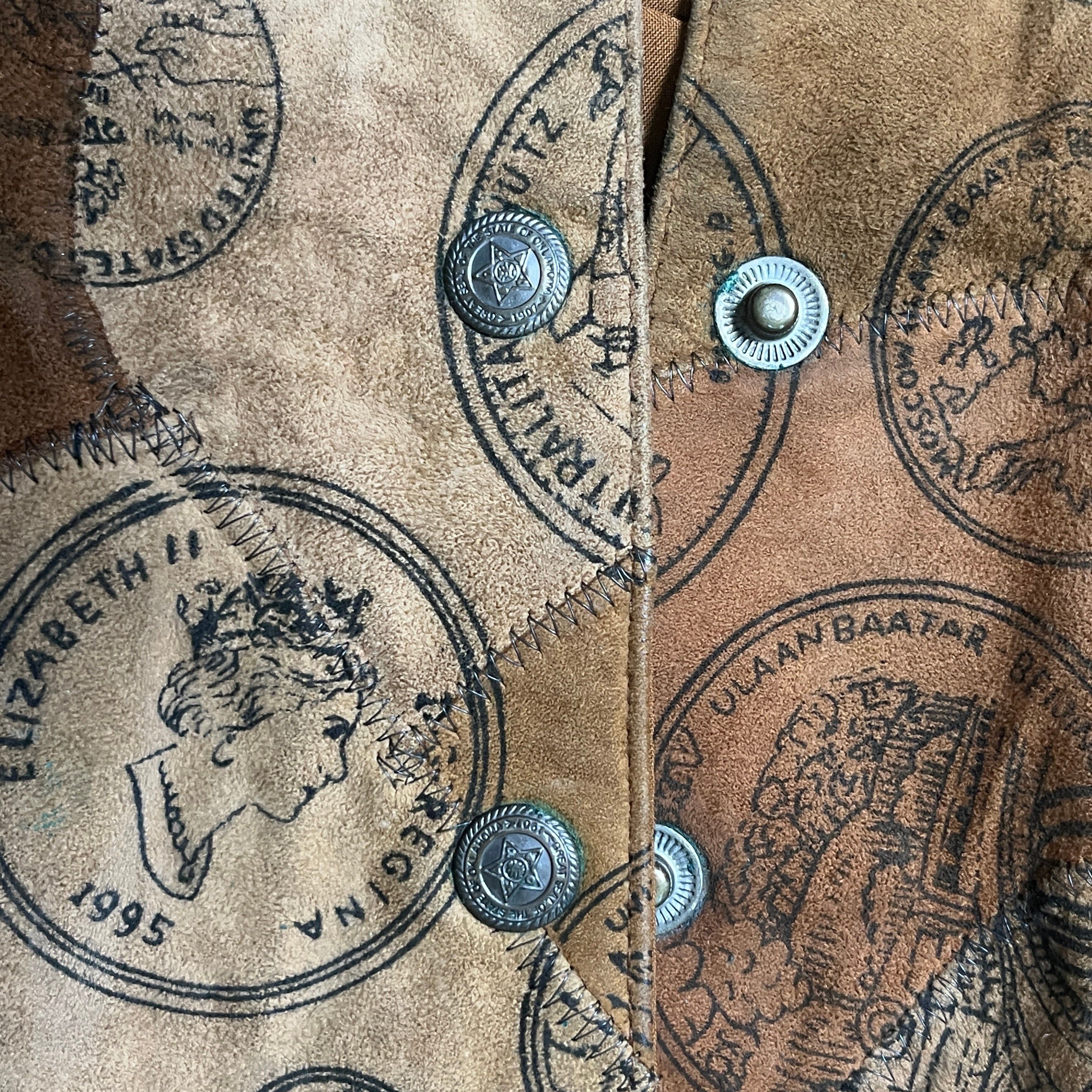 Other Blue Steel Patchwork Coin Leather Vest M Size US M / EU 48-50 / 2 - 3 Thumbnail