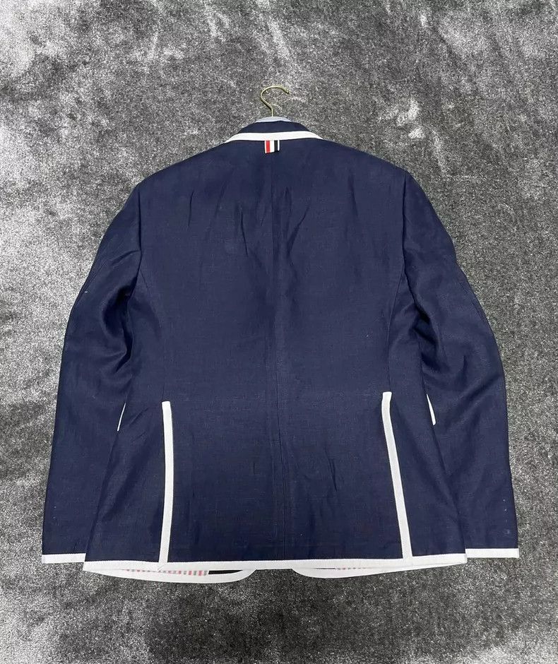 Thom Browne Thom Browne size3 Flaxen coat jackets Size 38S - 7 Thumbnail