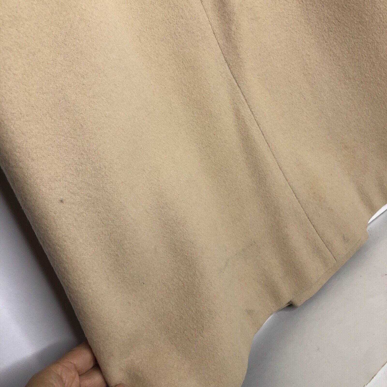 Other Women 80s Tan Long Coat Sz S 100% Cashmere Brown Real ming Size S / US 4 / IT 40 - 17 Thumbnail