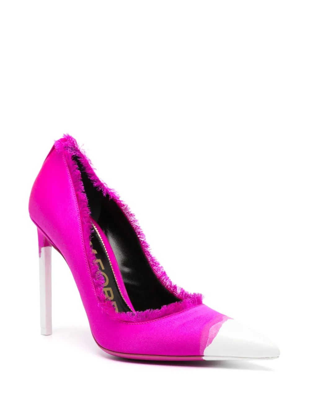 Tom Ford o1y0126 Stiletto Heel Pumps in Fuchsia/White Size US 6 / IT 36 - 2 Thumbnail