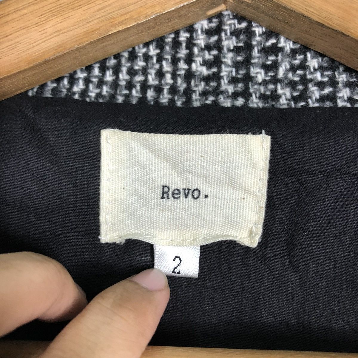 Vintage 🔥VINTAGE BIKER JACKET WOOL REVO JAPAN MADE Size US M / EU 48-50 / 2 - 18 Thumbnail