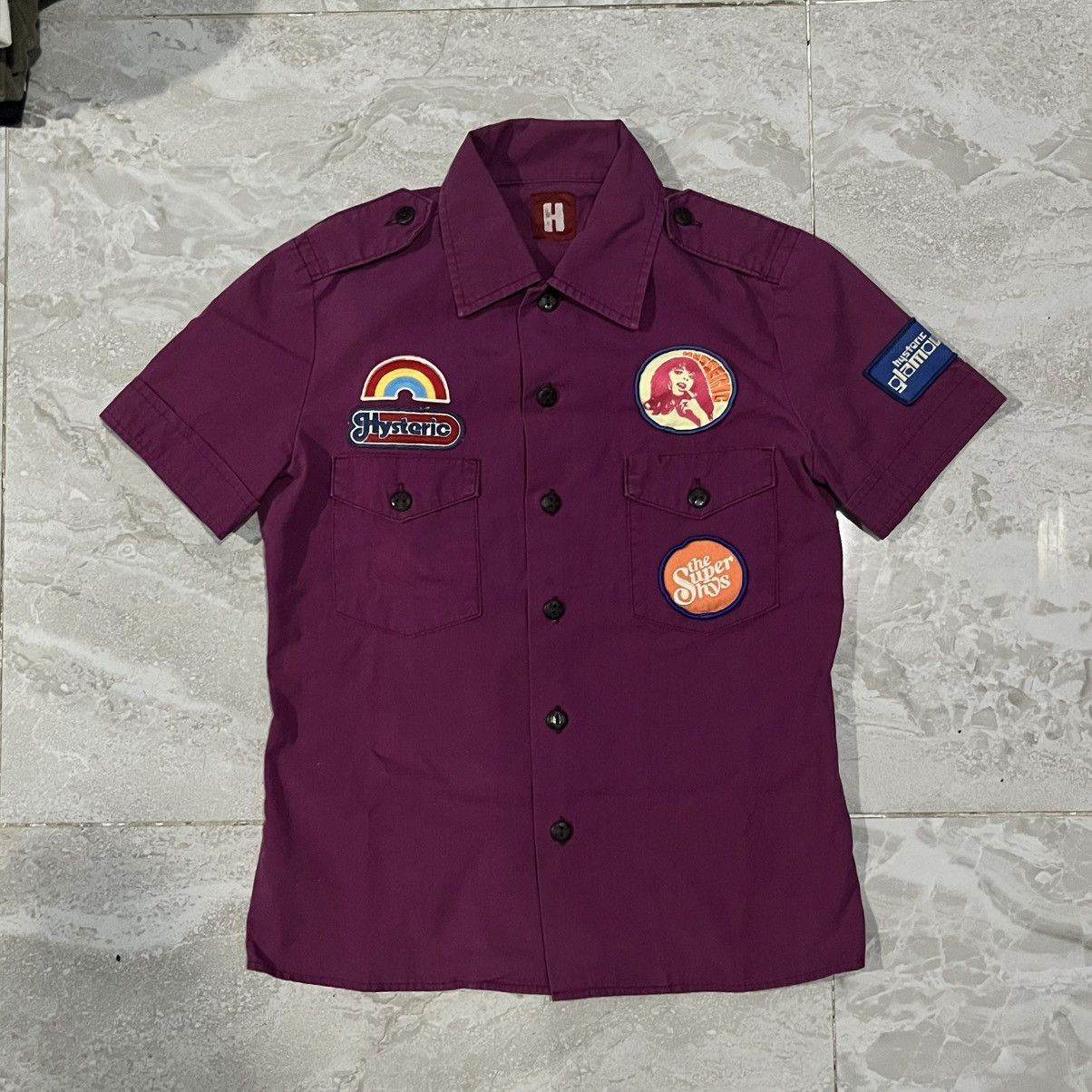Hysteric Glamour (LAST DROP) Vintage 90 Hysteric Glamour Patches Workwear Size US S / EU 44-46 / 1 - 1 Thumbnail