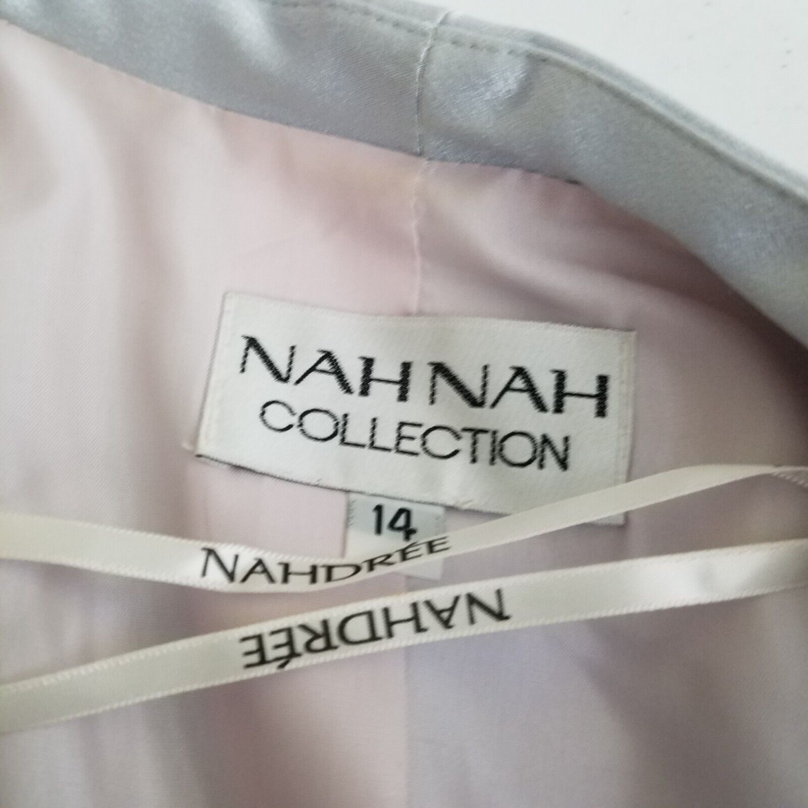 Vintage Nah Nah Collection Maxi Dress Jacket Suit Outfit Womens 14 Size XL / US 12-14 / IT 48-50 - 12 Thumbnail