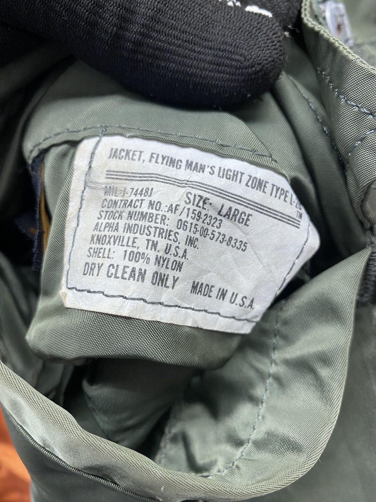 Alpha Industries Vintage Alpha Industries Strike Fighter Tomcat Bomber Jacket Size US L / EU 52-54 / 3 - 16 Thumbnail