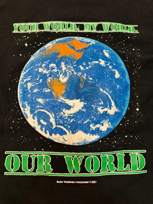 Butter Goods Butter goods Our World Crewneck Sweatshirt size M Size US M / EU 48-50 / 2 - 3 Thumbnail