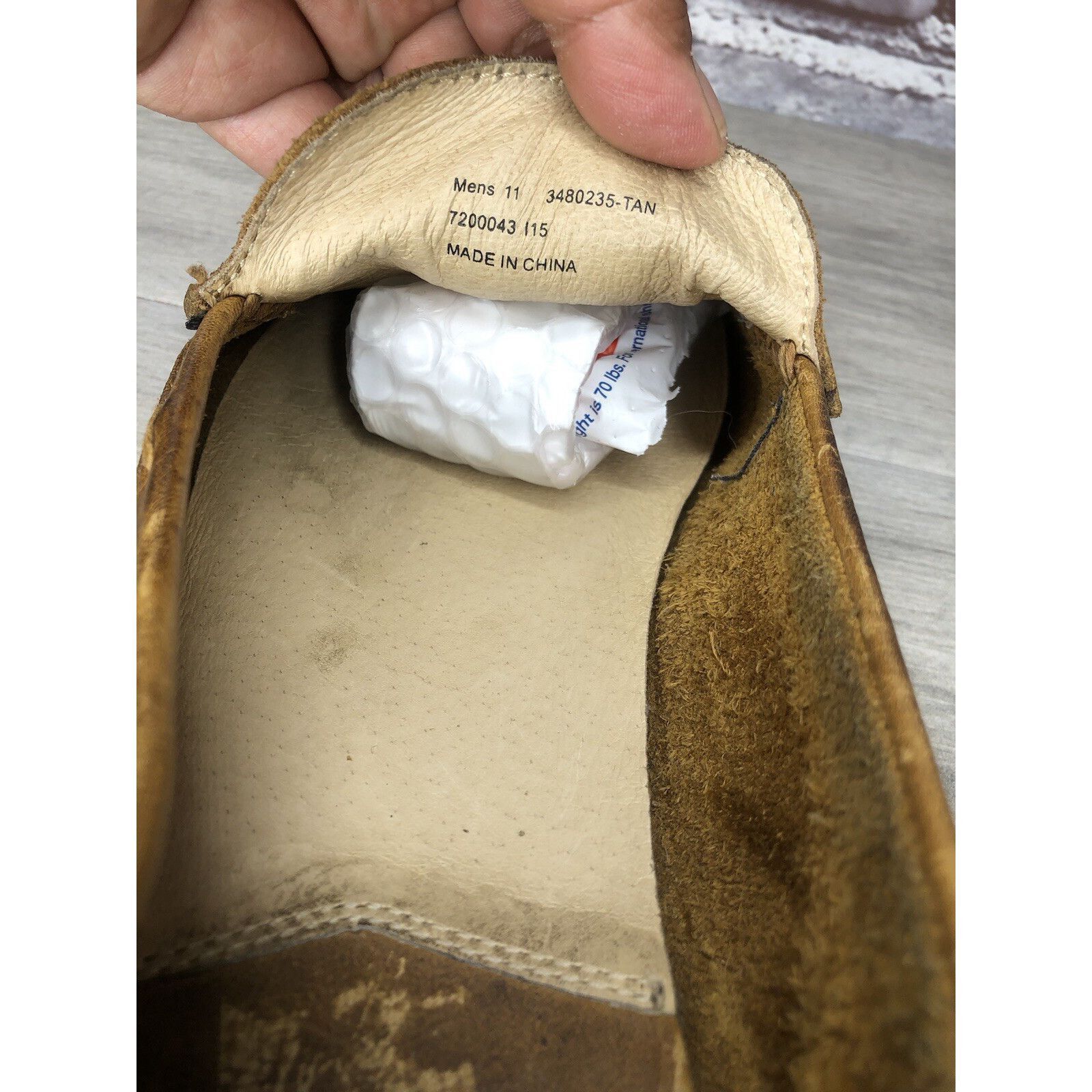 Frye FRYE Loafer Brown Leather Slip On Comfort Moccasin Driver Me Size US 11 / EU 44 - 6 Thumbnail