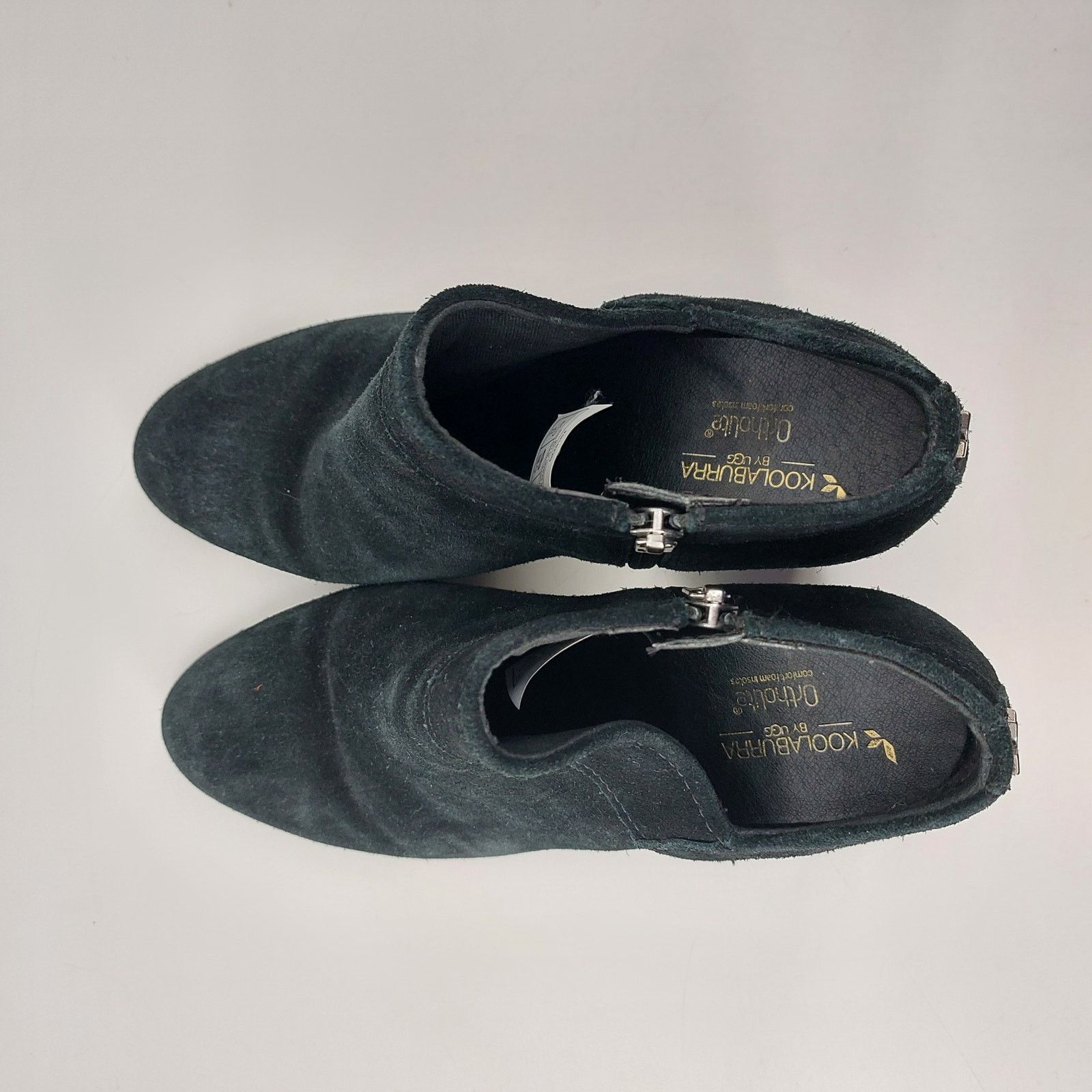 Koolaburra Koolaburra by Ugg Amalea Black Suede Size 8 Ankle Bootie Size US 8 / IT 38 - 8 Thumbnail