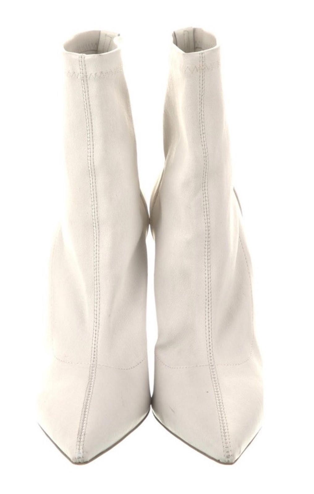 VIC MATI Vic Matie Leather Pointed Snake Ankle Boots Sz 39/8 Italy Size US 8 / IT 38 - 4 Thumbnail
