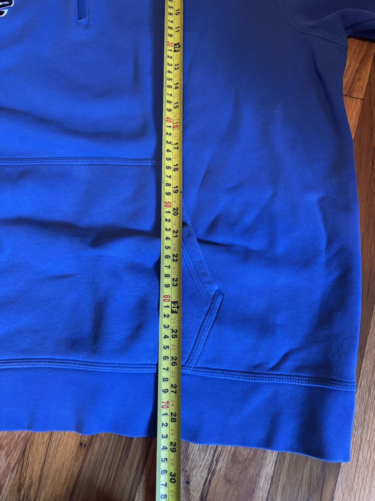 Nike Blue Nike Soccer Quarter Zip Sweater Size US XL / EU 56 / 4 - 5 Thumbnail