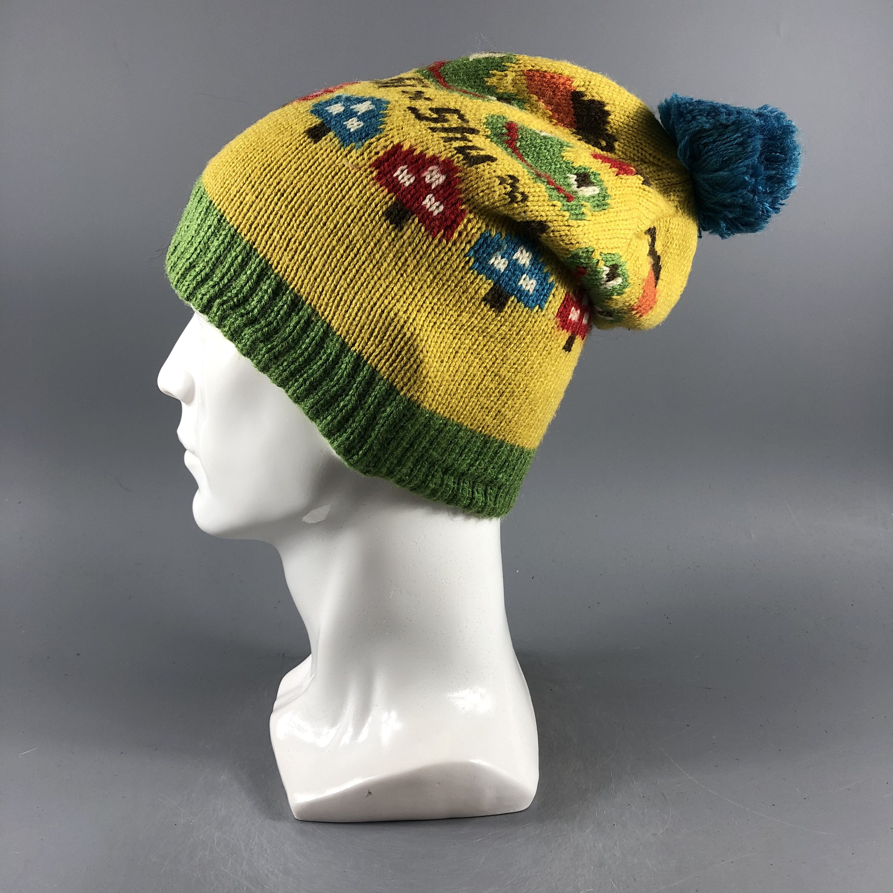 Japanese Brand × Vintage Womens Shi Shu Non Beanie Snow Hat Snow Cap -D424 Size ONE SIZE - 2 Thumbnail