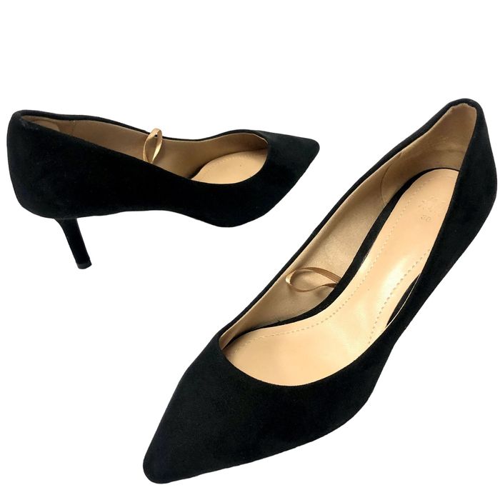 h-m-h-m-black-faux-suede-leather-pointed-toe-classic-kitten-heel-grailed