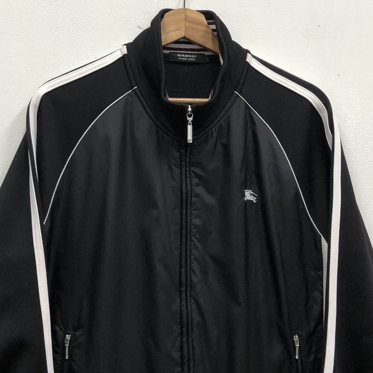 Burberry Burberry Black Label Embroidery Logo Track Jacket Size US M / EU 48-50 / 2 - 3 Thumbnail