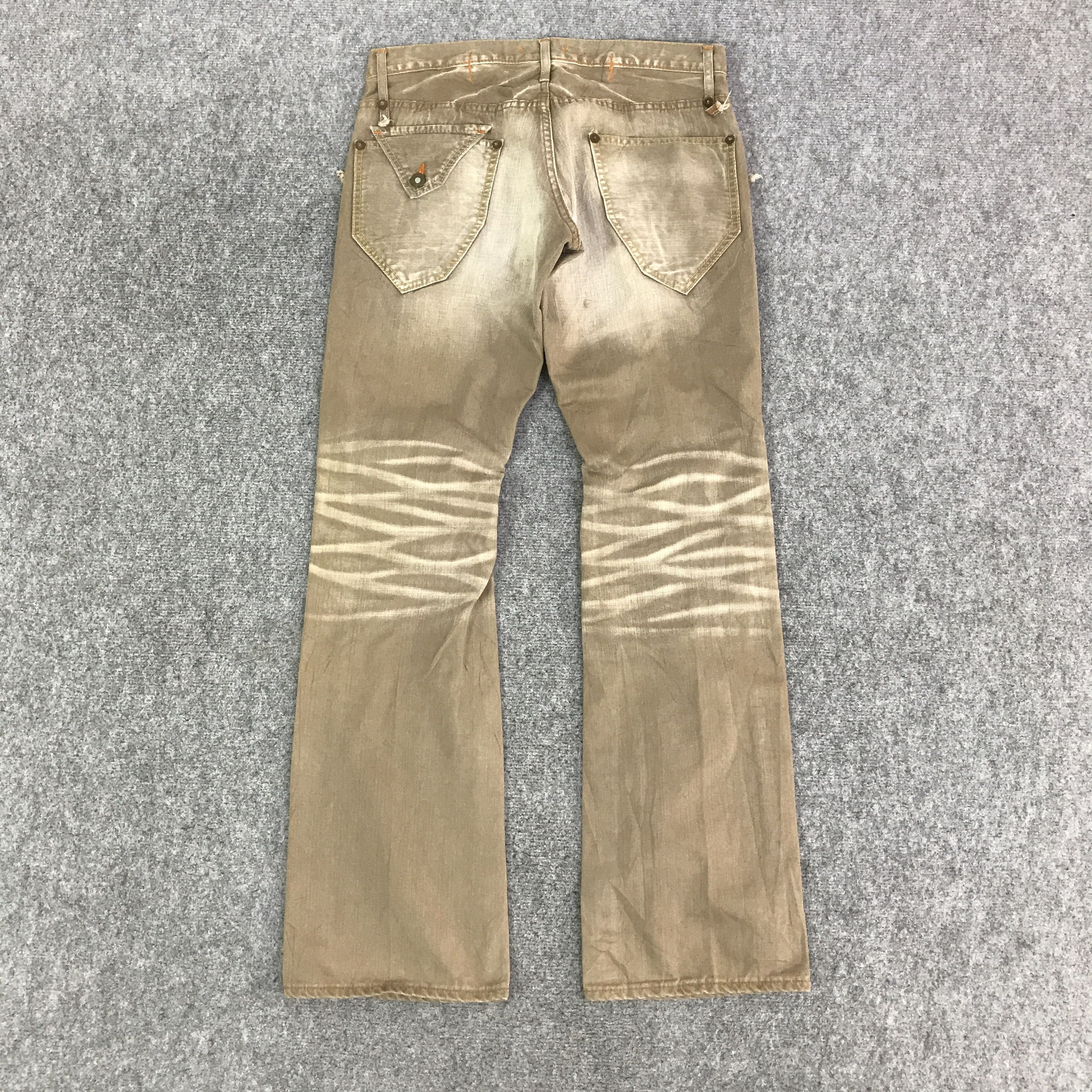 Japanese Brand FLARE BLUE WAY JAPAN BOOTCUT DENIM PANTS DENIM K118B15 Size US 32 / EU 48 - 4 Thumbnail