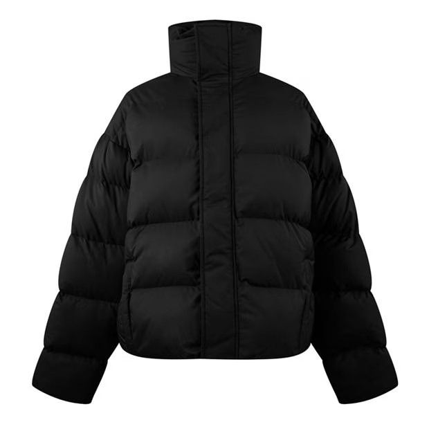 image of Balenciaga O1G2R1Mq0324 Puffer Jacket In Black, Men's (Size XL)