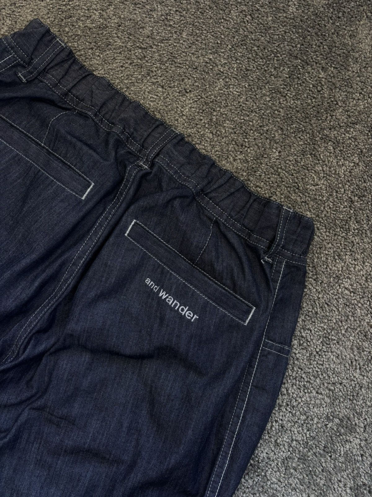 And Wander And Wander Dry Easy Denim Wide Pant Size US 30 / EU 46 - 3 Thumbnail
