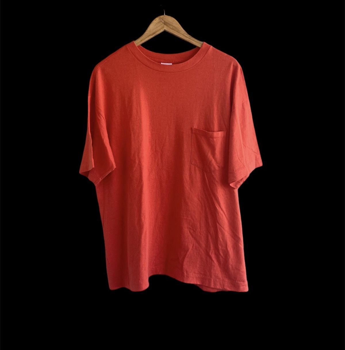 Gap Vintage Gap Orange Pocket Tee Single Stitch 90s Blank Size US L / EU 52-54 / 3 - 2 Thumbnail