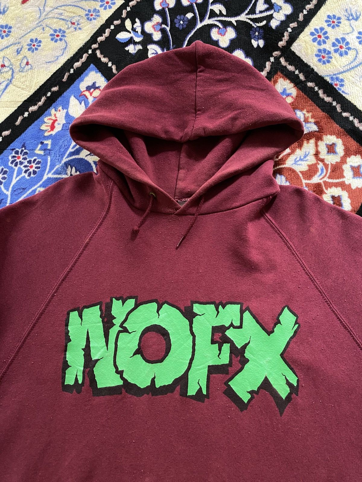 Band Tees Vintage 90s NOFX Are For Kids Hoodie Size US XL / EU 56 / 4 - 3 Thumbnail