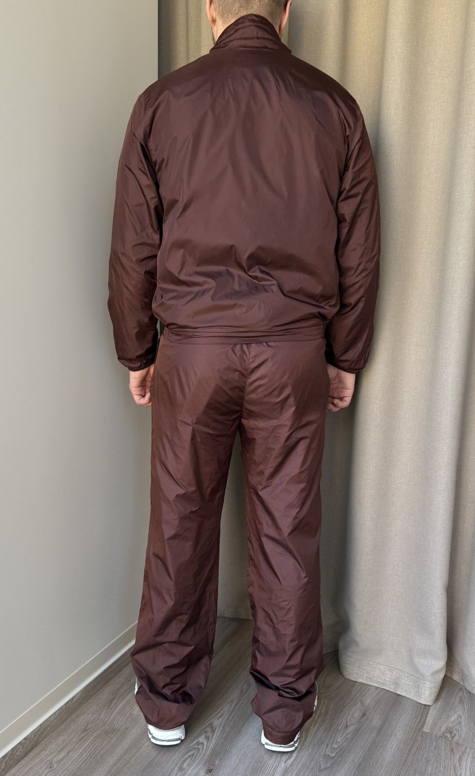 Z Zegna Zegna Sport Light Shell Project Dark Cherry Nylon Tracksuit Size US M / EU 48-50 / 2 - 3 Thumbnail