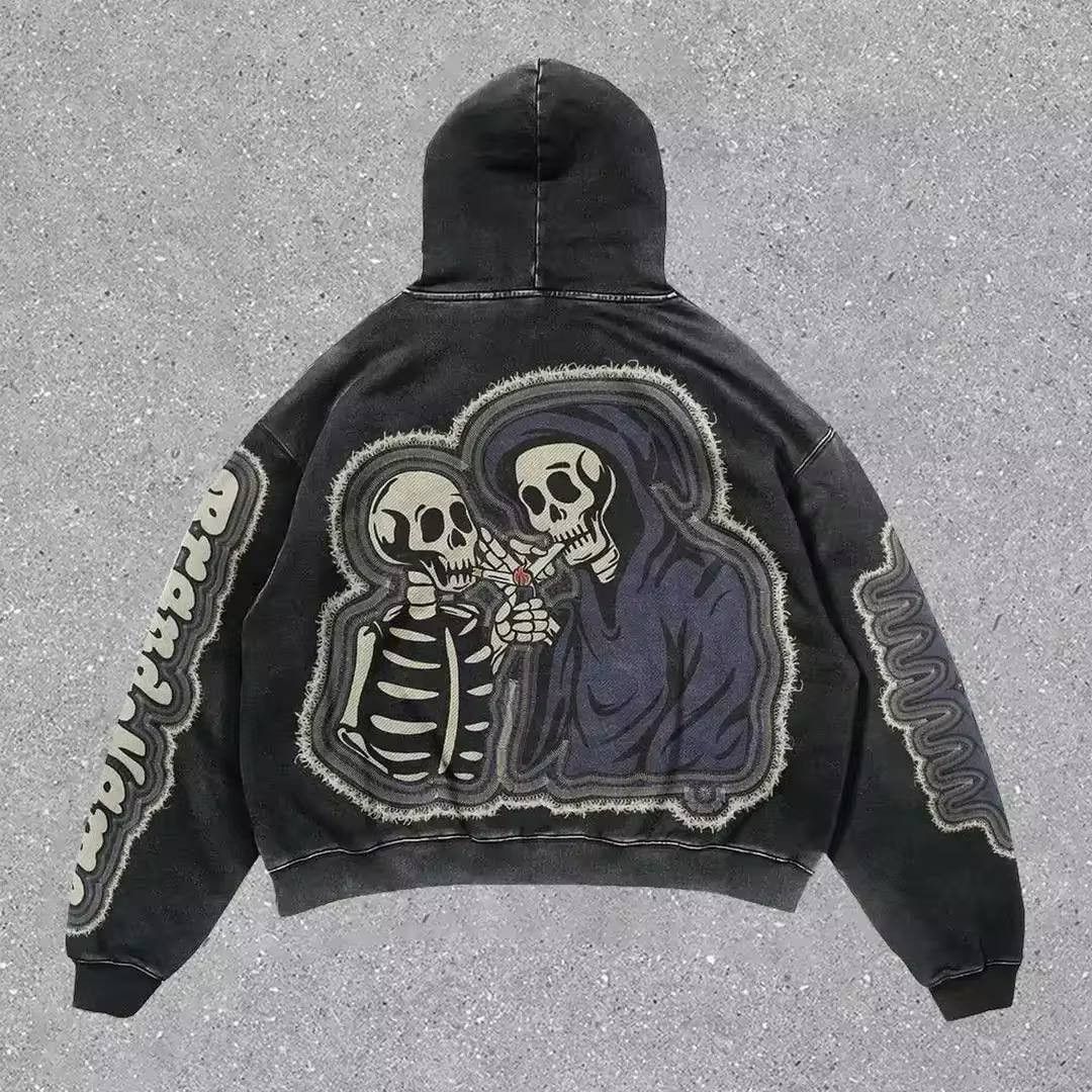 Japanese Brand × Vintage vintage hoodie Size US L / EU 52-54 / 3 - 2 Thumbnail