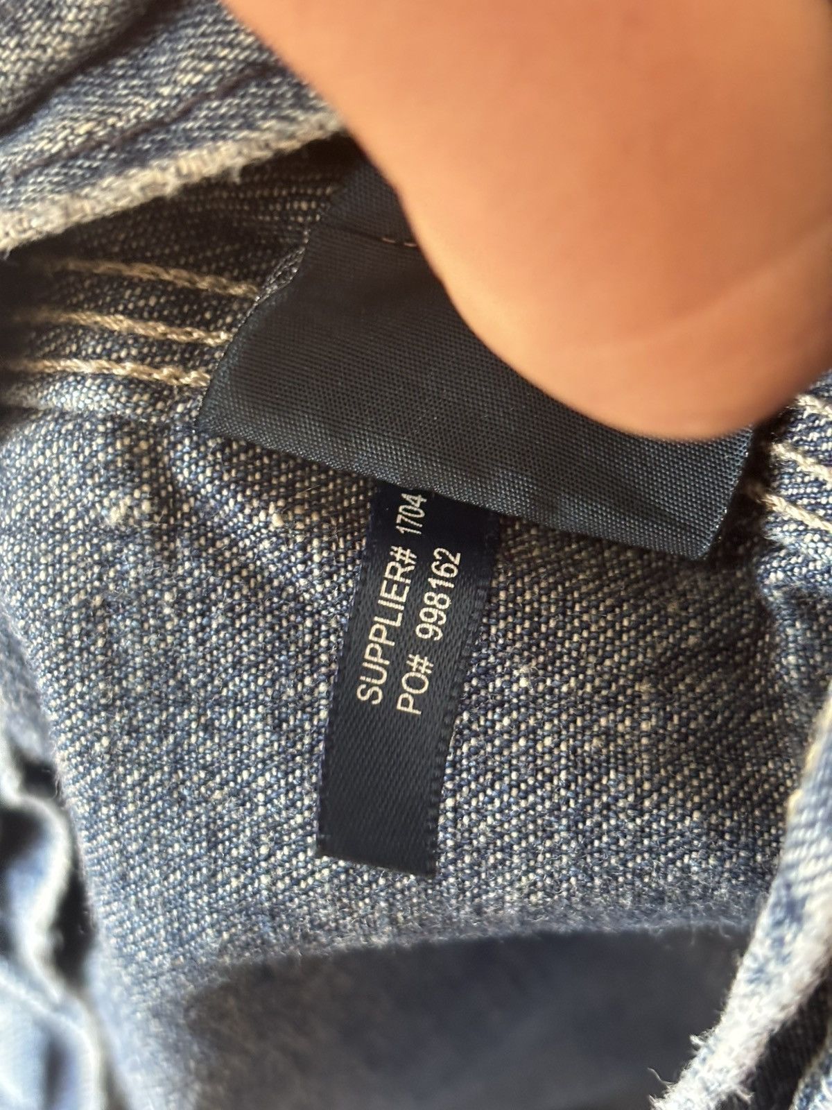 Polo Ralph Lauren VERY RARE POLO RALPH LAUREN DISTRESSED DENIM WORK JACKET Size US L / EU 52-54 / 3 - 14 Thumbnail